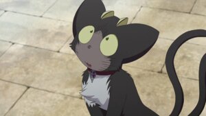 Rating: Safe Score: 0 Tags: ambiguous_gender blue_exorcist cat-sith celtic_mythology chest_tuft collar demon e621 european_mythology felid feral fur grandfathered_content green_eyes kuro_(blue_exorcist) low_res mammal mythology screencap solo tuft unknown_artist User: bunchy7s
