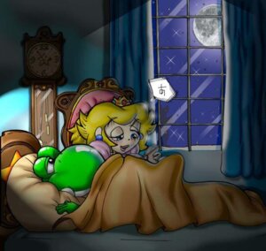 Rating: Explicit Score: 0 Tags: 1boy 1girls bedroom duo female female/male hope_(n_forever) human interspecies male male/female mario_(series) night nintendo princess_peach rule34 straight_hair super_mario_bros. tagme yoshi User: bunchy7s