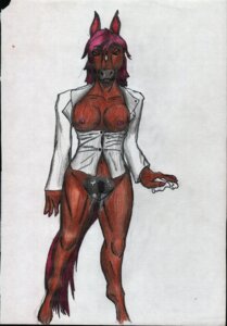 Rating: Explicit Score: 0 Tags: absurd_res after_sex anthro biped bodily_fluids bottomless breasts clothed clothing colored_pencil_(artwork) cum e621 equid equine eye_through_hair female front_view genital_fluids genitals hair hi_res hitch_hyke hooves horse looking_at_viewer mammal open_clothing open_shirt open_topwear pen_(artwork) pogothebullterrier pubes purple_hair shirt skimpy solo standing topwear traditional_media_(artwork) translucent translucent_hair vulva User: bunchy7s