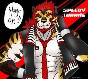 Rating: Safe Score: 0 Tags: 2013 abs accessory anthro athletic belt biceps big_muscles biped black_body black_fur canid canine clothed clothing e621 facial_hair fastspeedy felid footwear fur green_eyes hair hentist male mammal markings muscular muscular_anthro muscular_male necktie nipples open_clothing open_shirt open_topwear pantherine pecs pose red_hair shirt sitting solo speedy_torane_(character) stripes tiger topwear utau vein white_body white_fur yellow_body yellow_fur User: bunchy7s