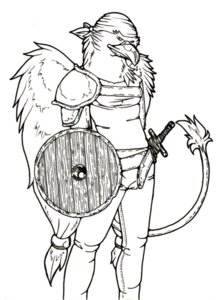 Rating: Safe Score: 0 Tags: anthro armor avian beak black_and_white e621 feathered_wings feathers gryphon line_art male melee_weapon monochrome mythological_avian mythological_creature mythology runihura shield simple_background solo sword tail warrior weapon white_background wings User: bunchy7s Rating: Safe Score: 0 Tags: anthro armor avian beak black_and_white e621 feathered_wings feathers gryphon line_art male melee_weapon monochrome mythological_avian mythological_creature mythology runihura shield simple_background solo sword tail warrior weapon white_background wings User: bunchy7s