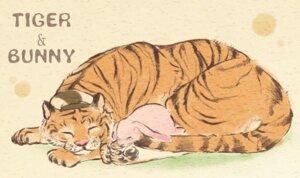 Rating: Safe Score: 0 Tags: barnaby_brooks_jr clothing cuddling duo e621 eyes_closed eyewear feet felid feral glasses hat hat_only headgear headgear_only headwear headwear_only hindpaw kaburagi_t_kotetsu lagomorph leporid mackerel_(artist) male mammal mostly_nude pantherine pawpads paws quadruped rabbit sleeping stripes tail tiger tiger_and_bunny whiskers User: bunchy7s