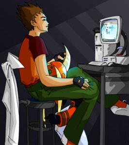 Rating: Explicit Score: 0 Tags: 1boy 1girl computer female labcoat male mega_man mega_man_battle_network mr_famous multiple_males oral rule34 serenade.exe User: bunchy7s