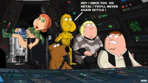 Rating: Explicit Score: 0 Tags: brian_griffin c-3po crossover cuckold droid_(star_wars) family_guy female glenn_quagmire han_solo_(cosplay) human lois_griffin luke_skywalker_(cosplay) male necron99 peter_griffin princess_leia_organa_(cosplay) r2-d2 robot rule34 star_wars User: bunchy7s