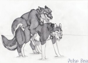 Rating: Explicit Score: 0 Tags: all_fours balto balto_(series) canid canine canis doggystyle domestic_dog duo e621 erection feral feral_on_feral from_behind_position genitals greyscale hybrid knot male male/male mammal monochrome penis polar_sun sex simple_background tail universal_studios white_background wolf wolfdog User: bunchy7s