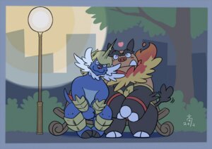 Rating: Safe Score: 0 Tags: 2012 anthro daww duo e621 emboar fire flaming_hair flaming_mane generation_5_pokemon heart_symbol male male/male mammal mustelid nintendo outside pokemon pokemon_(species) pseudo_hair pseudo_mane romantic romantic_couple samurott sitting slightly_chubby smile suid suine sus_(pig) takataka wild_boar User: bunchy7s