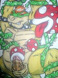 Rating: Explicit Score: 0 Tags: bowser fellatio interspecies male male_focus mario_(series) nintendo nipples penis piranha_plant rule34 ryu_(pixiv2071855) tagme traditional_media_(artwork) veiny_penis User: bunchy7s