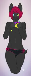 Rating: Explicit Score: 0 Tags: 1boy anthro bulge clothing doxy feline femboy fur furry girly hair heterochromia male male_only myra_(character) onta pink_hair rule34 shorts solo solo_male tail User: bunchy7s
