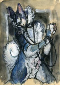 Rating: Explicit Score: 0 Tags: animal_genitalia anthro balls bdsm biped blue_eyes bondage bound canid canine collar e621 erection genitals kneeling male mammal muzzle_(object) muzzled penis sheath solo submissive submissive_male tail unknown_artist wire_basket_muzzle User: bunchy7s Rating: Explicit Score: 0 Tags: animal_genitalia anthro balls bdsm biped blue_eyes bondage bound canid canine collar e621 erection genitals kneeling male mammal muzzle_(object) muzzled penis sheath solo submissive submissive_male tail unknown_artist wire_basket_muzzle User: bunchy7s