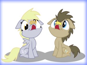Rating: Safe Score: 0 Tags: amber_eyes blonde_hair blue_eyes brown_hair butter cutie_mark dairy_products derpy_hooves_(mlp) doctor_whooves_(mlp) duo e621 earth_pony equid equine feathered_wings feathers female feral food friendship_is_magic fur grey_body grey_feathers hair hasbro horse male mammal muffin my_little_pony mythological_creature mythological_equine mythology pegasus pony simple_background sitting smile snicker234 tail tongue tongue_out white_background wings yellow_eyes User: bunchy7s