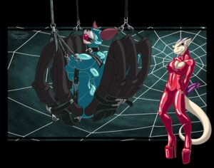 Rating: Explicit Score: 0 Tags: anthro arachnid arachnid_taur arthropod arthropod_taur ball_gag bdsm black_collar blindfold bondage bound breasts clothing collar dildo dragon drider dungeons_and_dragons duo e621 female female/female footwear gag gagged hasbro high_heels hook horn hybrid latex mythological_creature mythological_scalie mythology nipple_piercing nipple_ring nipples notorious84 piercing platform_footwear platform_heels ring_piercing scalie sex_toy shoes spider spider_taur spider_web standing suit suspension tail taur typhoeus_(character) wizards_of_the_coast User: bunchy7s