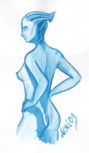 Rating: Explicit Score: 0 Tags: 1girls 2009 alien alien_girl asari ass blue_body breasts female female_only mass_effect nikichidon nipples nude nude_female rule34 solo solo_female tagme white_background User: bunchy7s