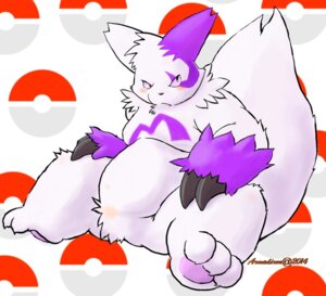 Rating: Questionable Score: 0 Tags: 2014 alternate_color ambiguous_gender armadirou black_nose blush claws e621 feet fluffy fluffy_tail fur fur_markings generation_3_pokemon hindpaw kemono markings nintendo overweight overweight_ambiguous pawpads paws pokemon pokemon_(species) sitting slightly_chubby solo tail white_body white_fur zangoose User: bunchy7s