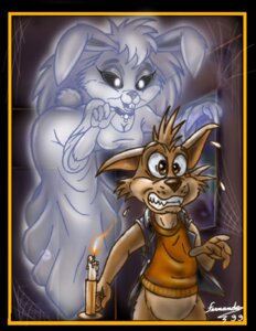 Rating: Safe Score: 0 Tags: 1999 4_fingers anthro bent_over black_border black_sclera border bottomless breasts brown_eyes buckteeth candle candlestick canid canine cleavage clothed clothing collar dress duo e621 female fernando_faria fingers fire flying front_view fully_clothed fur ghost hair haunted holding_object inside lagomorph leporid long_ears looking_at_another male mammal open_mouth open_smile painting_(object) rabbit shirt smile spider_web spirit standing tan_body tan_fur teeth toony topwear translucent translucent_body undead vest white_eyes wide_eyed User: bunchy7s