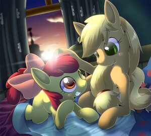 Rating: Safe Score: 0 Tags: apple_bloom_(mlp) applejack_(mlp) bed blush conditional_dnp duo e621 earth_pony equid equine eye_contact female feral friendship_is_magic furniture hasbro horse inside looking_at_another mammal morning my_little_pony on_bed one_eye_closed oze pony sibling_(lore) wink young young_feral User: bunchy7s Rating: Safe Score: 0 Tags: apple_bloom_(mlp) applejack_(mlp) bed blush conditional_dnp duo e621 earth_pony equid equine eye_contact female feral friendship_is_magic furniture hasbro horse inside looking_at_another mammal morning my_little_pony on_bed one_eye_closed oze pony sibling_(lore) wink young young_feral User: bunchy7s