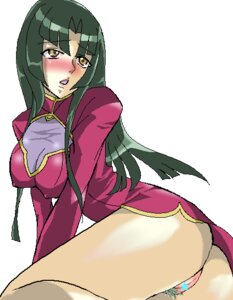 Rating: Explicit Score: 0 Tags: brown_eyes erect_nipples female green_hair gundam gundam_00 kisou_nowora long_hair nipples no_panties oekaki pubic_hair rule34 star_censor wang_liu_mei User: bunchy7s