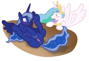 Rating: Explicit Score: 0 Tags: 2013 anus being_watched blue_body blue_feathers blue_fur blush bodily_fluids caught_in_the_act caught_masturbating crown duo e621 equid equine feathered_wings feathers female feral friendship_is_magic fur genital_fluids genitals green_eyes hasbro headgear horn ihavnoname incestuous_voyeur_(lore) looking_at_another looking_back mammal masturbation my_little_pony mythological_creature mythological_equine mythology princess_celestia_(mlp) princess_luna_(mlp) simple_background spread_legs spreading vaginal vaginal_fluids vaginal_masturbation voyeur vulva white_background white_body white_feathers winged_unicorn wings User: bunchy7s