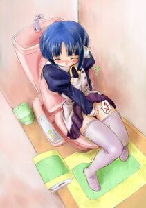 Rating: Questionable Score: 0 Tags: 1girls blue_hair blush closed_eyes clothed_masturbation clothing female fingering flat_chest ilfa_(to_heart) maid masturbation rule34 skirt solo stockings thighhighs to_heart_(series) to_heart_2 toilet User: bunchy7s
