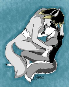 Rating: Questionable Score: 0 Tags: abhishri anthro breasts canid canine canis domestic_dog duo duskwither e621 female husky ill mammal nordic_sled_dog spitz tail venira User: bunchy7s