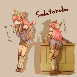 Rating: Safe Score: 0 Tags: 1:1 anthro bendy_straw bent_over beverage butt canid canine caninu canis chocolat_gelato clothed clothing cyberconnect2 domestic_dog drinking_straw drinking_straw_in_mouth e621 eyewear female glass goggles hair heart_symbol japanese_text little_tail_bronx looking_at_viewer looking_back mammal pink_eyes pink_hair simple_background solatorobo solo text young young_anthro young_female 朝香 User: bunchy7s