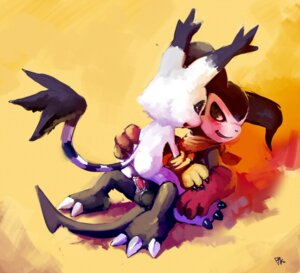 Rating: Explicit Score: 0 Tags: anthro cum demon digimon digimon_(species) domestic_cat feline female fur gatomon imp impmon male mammal markings monster_boy nude purplekecleon rule34 sex tail tail_markings User: bunchy7s