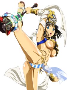 Rating: Questionable Score: 0 Tags: 1girls ass blue_striped_panties blush bob_cut breasts cameltoe earrings egyptian egyptian_female female jewelry leg_lift leg_up loincloth loincloth_lift menace natsuya_(circle) panties partially_visible_vulva pussy queen's_blade rule34 see-through see-through_loincloth striped_panties underboob underwear User: bunchy7s