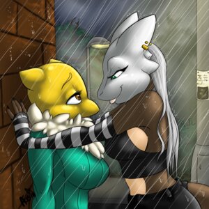 Rating: Safe Score: 0 Tags: 1:1 2014 anthro astrofenn bald bone breasts clothed clothing duo e621 eyelashes female female/female generation_1_pokemon gloves half-closed_eyes handwear happy headgear hilda_(angelbreed) hypno_(pokemon) looking_down looking_up marowak mavis_(astrofenn) narrowed_eyes night nintendo outside plant pokemon pokemon_(species) pokemorph raining raised_arm shirt side_boob skull smile stare stripes sweater topwear tree water wet User: bunchy7s