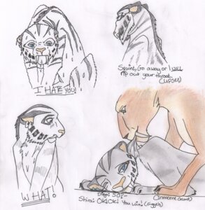 Rating: Questionable Score: 0 Tags: absurd_res bite blue_eyes blue_sky_studios diego_(ice_age) duo e621 ear_piercing english_text fangs felid female feral fight fur hi_res ice_age_(series) louise008 male mammal orange_body orange_fur piercing prehistoric_species saber-toothed_tiger sabertooth_(anatomy) shira_(ice_age) simple_background teeth text toony wet white_background white_body white_fur User: bunchy7s