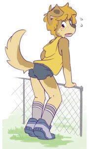 Rating: Safe Score: 0 Tags: anthro biped bottomwear butt canid canine canis charlie_(emerald-physics) clothed clothing domestic_dog e621 embarrassed emerald-physics footwear male mammal shoes shorts skimpy solo tail young young_anthro young_male User: bunchy7s Rating: Safe Score: 0 Tags: anthro biped bottomwear butt canid canine canis charlie_(emerald-physics) clothed clothing domestic_dog e621 embarrassed emerald-physics footwear male mammal shoes shorts skimpy solo tail young young_anthro young_male User: bunchy7s
