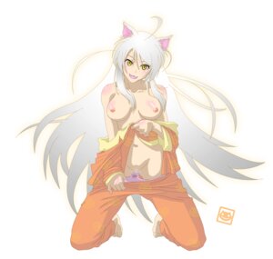Rating: Explicit Score: 0 Tags: 1girls animal_ears bakemonogatari barefoot bikklebokkle black_hanekawa breasts cute_fang female hanekawa_tsubasa highres kneeling long_hair monogatari_(series) nipples no_bra open_mouth pajamas panties panty_pull pink_panties pussy pussy_juice rule34 silver_hair slit_pupils solo topless underwear undressing very_long_hair yellow_eyes User: bunchy7s