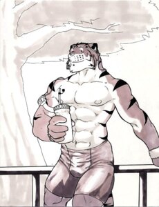Rating: Explicit Score: 0 Tags: abs anthro barazoku biceps big_muscles bottomwear bulge clothed clothing detailed_bulge e621 electronics facial_piercing felid fur genital_outline grisser lip_piercing male mammal muscular muscular_anthro muscular_male pantherine pecs penis_outline piercing plant portable_music_player shorts solo stripes tail tiger topless tree wood User: bunchy7s