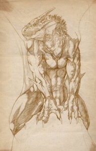 Rating: Questionable Score: 0 Tags: anthro dragon e621 hi_res horn male monochrome muscular muscular_anthro muscular_male mythological_creature mythological_scalie mythology negy nude scalie sepia solo User: bunchy7s