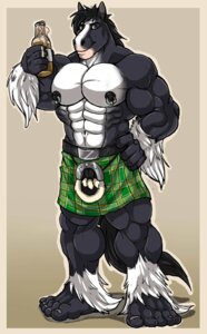 Rating: Questionable Score: 0 Tags: 2013 5_fingers 5_toes abs alcohol anthro arody athletic barefoot beer belt beverage biceps big_muscles biped black_body black_fur black_hair black_nipples black_skin blaze_(marking) booker_(hefthaven) border bottle bottomwear brown_background brown_eyes clothed clothing clydesdale container draft_horse e621 equid equine facial_markings feathering feet fingers full-length_portrait fur gradient_background grin hair hand_on_hip head_markings hi_res holding_bottle holding_container holding_object horse humanoid_feet kilt looking_at_viewer male mammal markings muscular muscular_anthro muscular_male navel nipple_piercing nipples pattern_clothing pecs piercing plaid plaid_clothing plantigrade portrait pose scottish simple_background smile solo sporran standing tail tan_background tartan_bottomwear toes topless white_body white_fur white_markings white_skin yellow_border User: bunchy7s