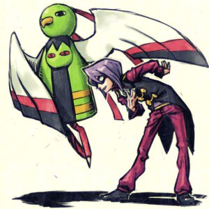 Rating: Safe Score: 0 Tags: 1:1 5_fingers avian beak bird black_body black_feathers bottomwear bowing clothed clothing domino_mask duo e621 eyemask eyewear feathered_wings feathers fingers footwear fully_clothed generation_2_pokemon green_body green_feathers hair human low_res male mammal mask may_dog multicolored_body multicolored_feathers nintendo nude pants pokemon pokemon_(species) purple_hair red_body red_feathers shoes short_hair simple_background tan_body tan_skin white_background white_body white_feathers will_(pokemon) wings xatu User: bunchy7s
