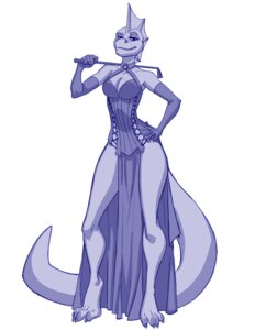 Rating: Questionable Score: 0 Tags: 2013 4_toes 5_fingers anthro barefoot biped blue_and_white breasts brindle claws clothing dominatrix dragon dress e621 eyebrows eyelashes feet female fin fingers frill_(anatomy) gloves hand_on_hip handwear head_crest head_frill holding_object looking_at_viewer membrane_(anatomy) membranous_frill monochrome morrigan_schwarz mythological_creature mythological_scalie mythology non-mammal_breasts riding_crop scalie simple_background smile solo tail thick_tail toe_claws toes whip User: bunchy7s