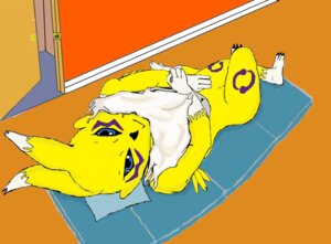 Rating: Questionable Score: 0 Tags: 3_toes 4_fingers anthro bandai_namco biped black_sclera blue_eyes canid canine claws digimon digimon_(species) e621 feet female fingers foreshortening fur hi_res high-angle_view looking_at_viewer lying mammal mat neck_tuft on_back renamon solo toes tuft unknown_artist yellow_body yellow_fur User: bunchy7s Rating: Questionable Score: 0 Tags: 3_toes 4_fingers anthro bandai_namco biped black_sclera blue_eyes canid canine claws digimon digimon_(species) e621 feet female fingers foreshortening fur hi_res high-angle_view looking_at_viewer lying mammal mat neck_tuft on_back renamon solo toes tuft unknown_artist yellow_body yellow_fur User: bunchy7s