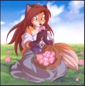 Rating: Safe Score: 0 Tags: 2005 anthro blue_eyes canid canine cloud e621 evana_(artist) female field flower fox hair mammal outside plant red_hair sky solo tail User: bunchy7s Rating: Safe Score: 0 Tags: 2005 anthro blue_eyes canid canine cloud e621 evana_(artist) female field flower fox hair mammal outside plant red_hair sky solo tail User: bunchy7s