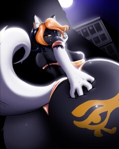 Rating: Questionable Score: 0 Tags: 4:5 alisha_(tobiwanz) anthro big_butt butt canid canine city e621 egyptian female fox huge_butt mammal markings moon night outside parkdale solo tail User: bunchy7s