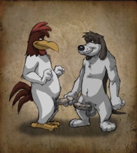 Rating: Explicit Score: 0 Tags: anthro avian avian_caruncle balls barnyard_dawg basset_hound beak bird black_nose canid canine canis chicken comb_(anatomy) dewlap_(anatomy) domestic_dog duo e621 erection foghorn_leghorn galliform genitals head_crest holding_penis humanoid_genitalia humanoid_penis hunting_dog k-9 leghorn_chicken looney_tunes male male/male mammal nude penis phasianid scent_hound vein warner_brothers wattle white_balls User: bunchy7s