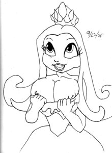Rating: Explicit Score: 0 Tags: 2006 candy_land crown dress erect_nipples exposing eyelashes female grin hasbro long_hair monochrome nipples no_bra queen_frostine royalty rule34 very_long_hair User: bunchy7s