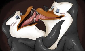 Rating: Questionable Score: 0 Tags: adelie_penguin avian beak beak_kiss bird blush bodily_fluids brush-tailed_penguin dreamworks duo e621 kissing kowalski_(madagascar) madagascar_(series) male male/male moonwolf03 penguin saliva skipper_(madagascar) the_penguins_of_madagascar User: bunchy7s