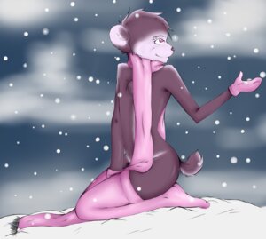 Rating: Questionable Score: 0 Tags: 2010 anthro bear candywolfie clothing e621 femboy giant_panda gloves handwear jelli_(jellithepanda) legwear limesoda male mammal mime outside piercing pose presenting purple_body scarf snow solo stockings User: bunchy7s