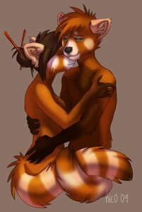 Rating: Safe Score: 0 Tags: 2009 ailurid anthro brown_hair chopsticks duo e621 entwined_tails eyes_closed female fluffy fluffy_tail fur green_eyes hair hair_bun hug male mammal markings nic0 nipples nude orange_body orange_fur red_panda ring_(marking) ringed_tail romantic romantic_couple short_hair simple_background spots standing striped_markings striped_tail stripes tail tail_coil tail_markings User: bunchy7s Rating: Safe Score: 0 Tags: 2009 ailurid anthro brown_hair chopsticks duo e621 entwined_tails eyes_closed female fluffy fluffy_tail fur green_eyes hair hair_bun hug male mammal markings nic0 nipples nude orange_body orange_fur red_panda ring_(marking) ringed_tail romantic romantic_couple short_hair simple_background spots standing striped_markings striped_tail stripes tail tail_coil tail_markings User: bunchy7s