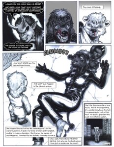Rating: Questionable Score: 0 Tags: anthro bear blood bodily_fluids bottomwear canid canine canis clothed clothing comic demon dickbitch_molly domestic_dog e621 english_text female furgonomic_bottomwear furgonomics greyscale hi_res james_m_hardiman male mammal meme mind_rape mindgame monochrome penance poodle spot_color tail tail_button_bottoms tail_clothing tears text the_twilight_zone what_a_twist young young_anthro User: bunchy7s