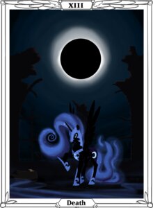 Rating: Safe Score: 0 Tags: armor art_nouveau black_body black_feathers black_fur building card card_template crescent_moon death death_(tarot) detailed detailed_background e621 eclipse equid equine feathered_wings feathers female feral fortune_telling friendship_is_magic fur green_eyes hair hasbro hi_res horn major_arcana mammal moon my_little_pony mythological_creature mythological_equine mythology nightmare_moon_(mlp) purple_hair quadruped ruins solar_eclipse solo sponsz tail tarot tarot_card toony winged_unicorn wings User: bunchy7s