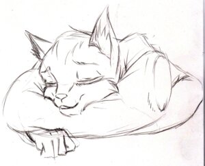Rating: Safe Score: 0 Tags: anthro black_and_white canid canine canis e621 eyes_closed graphite_(artwork) male mammal monochrome mysticalpha pillow sleeping solo traditional_media_(artwork) wolf User: bunchy7s