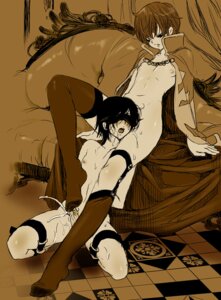 Rating: Explicit Score: 0 Tags: 2boys blindfold blush bondage boy_rape brown_hair cape code_geass cum feet footjob footjob_with_legwear forced_orgasm forced_yaoi frogtie garters gay kururugi_suzaku lelouch_lamperouge male male_only monochrome nipples penis rape rule34 shiraishi_asuka short_hair sketch spread_legs thighhighs uncensored yaoi User: bunchy7s