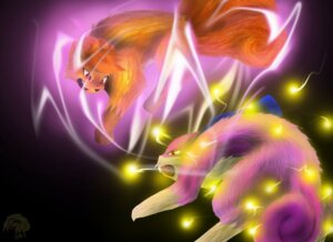 Rating: Safe Score: 0 Tags: all_fours ambiguous_gender battle canid canine duo e621 feral generation_1_pokemon mammal multi_tail nintendo open_mouth pkmntrcopperex pokemon pokemon_(species) rattata red_eyes rodent tail teeth vulpix User: bunchy7s