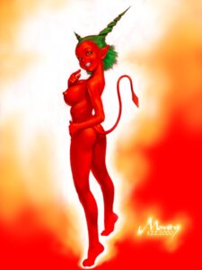 Rating: Questionable Score: 0 Tags: 2000 3:4 5_fingers 5_toes abstract_background bare_back barefoot big_breasts breasts butt demon detailed e621 feet female fingers forefinger green_eyes green_hair grin hair hand_on_breast hand_on_hip horn humanoid humanoid_feet humanoid_pointy_ears long_legs looking_at_viewer looking_back nipples not_furry pinup plantigrade playful po-ju pointy_ears pose red_body red_skin red_theme seductive short_hair side_boob simple_background smile solo spade_tail standing tail teeth tiptoes toes User: bunchy7s