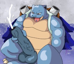 Rating: Explicit Score: 0 Tags: anthro blastoise color cum fangs front_view handjob male male_only masturbation nintendo penis piercing pokemon pokemon_(species) reptile rule34 scalie solo tagme tongue_piercing turtle User: bunchy7s